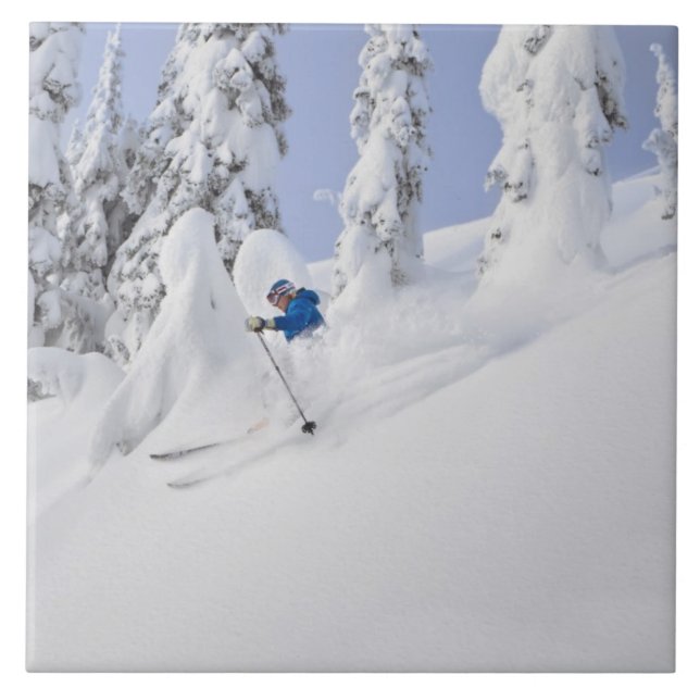 Azulejo De Cerâmica Mistie Fortin em pó (Frente)