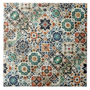 Azulejo De Cerâmica Mistura Marroquina