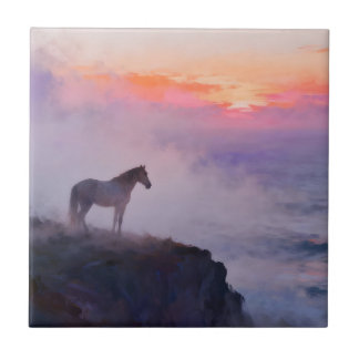 Azulejo De Cerâmica Misty Mountain Top Memories