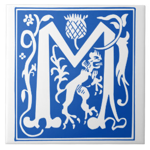 Azulejo De Cerâmica Mítica do século XVI cria Capital Decorativo M