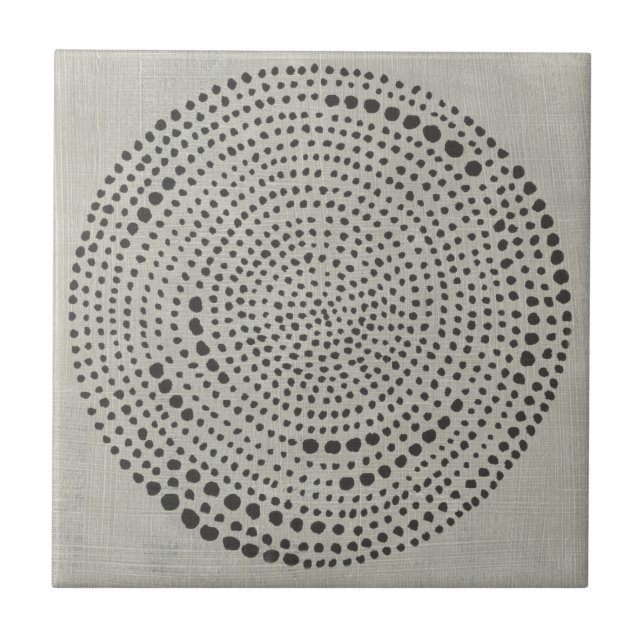 Azulejo De Cerâmica Mitos - Círculo (Frente)