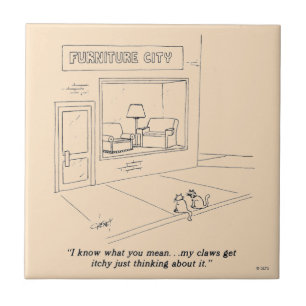 Azulejo De Cerâmica Mobiliário De Cats