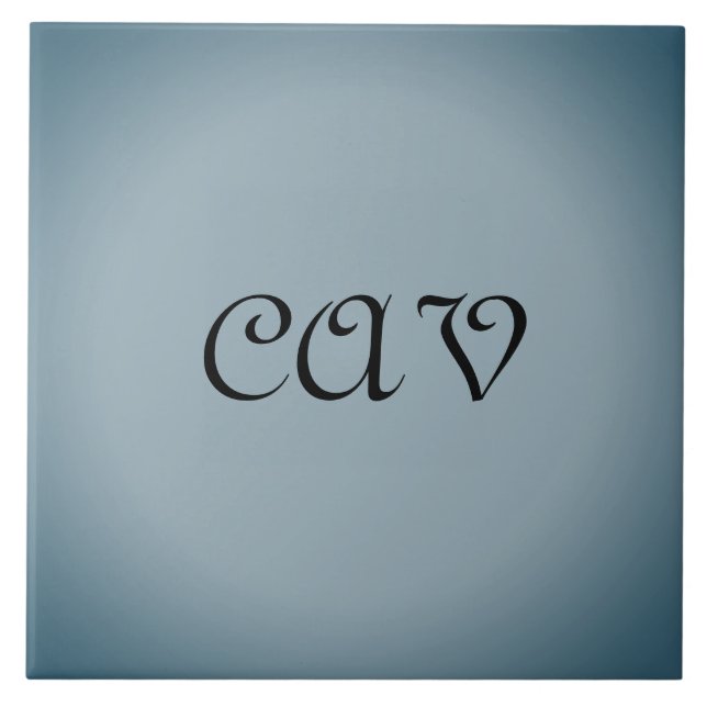 Azulejo De Cerâmica Mochila com texto desenhado (Frente)