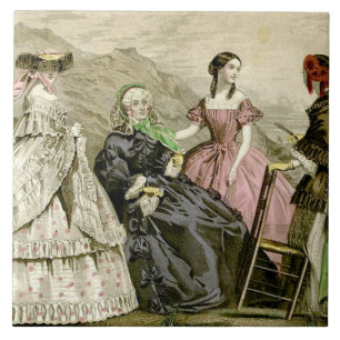 Azulejo De Cerâmica Modas 1859