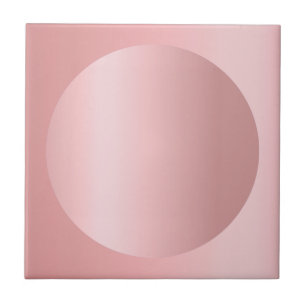 Azulejo De Cerâmica Modelo de Imagem Alterável Dourada Personalizado