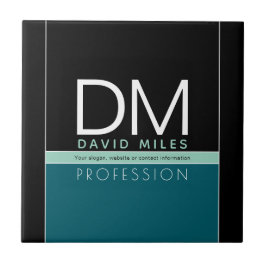 Azulejo De Cerâmica Modelo de negócios moderno | Todas as cores person