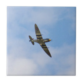 Azulejo De Cerâmica Modelo do Spitfire MK IX MK923
