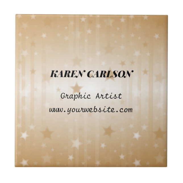 Azulejo De Cerâmica Modelo para seu uso pessoal, (Frente)