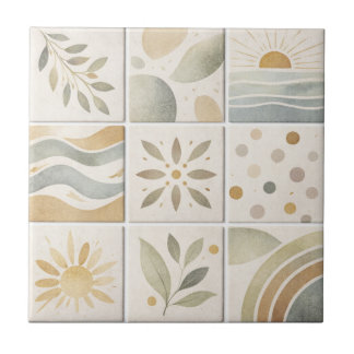 Azulejo De Cerâmica Modern Handcrafted Ceramic Tile – Artisanat Modern