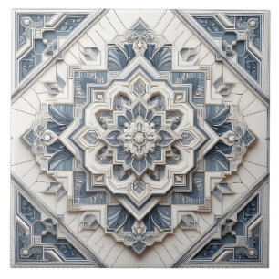 Azulejo De Cerâmica Moderno Elegante Deco Círculo de Arte Linhas Todos