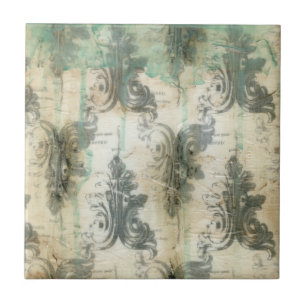 Azulejo De Cerâmica Moderno Fleur De Lis Design