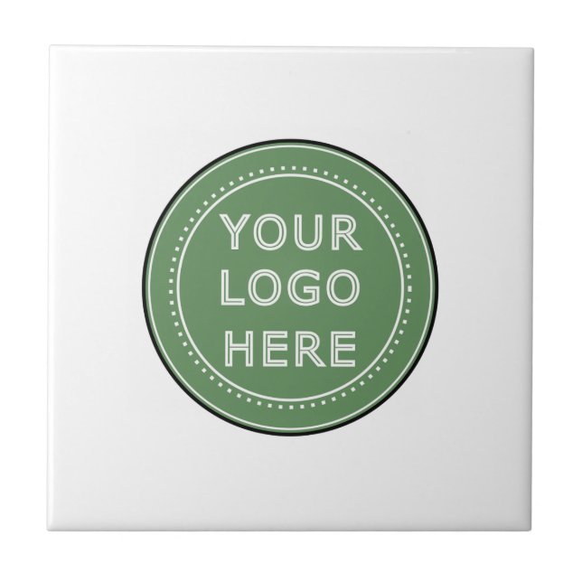 Azulejo De Cerâmica moderno, minimalista e elegante personalizado (Frente)