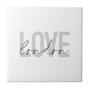 Azulejo De Cerâmica Moderno, urbano, simples, legal, design de Love Lo