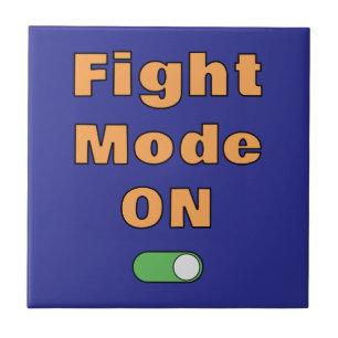 Azulejo De Cerâmica Modo de Luta Ativado