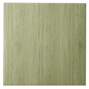 Azulejo De Cerâmica Moisés Green Bamboo Wood Grain Look