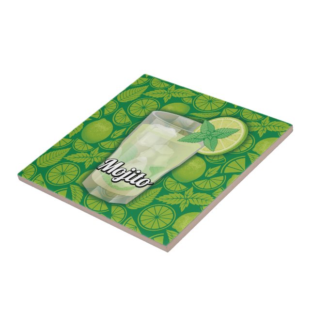 Azulejo De Cerâmica Mojito (Lateral)