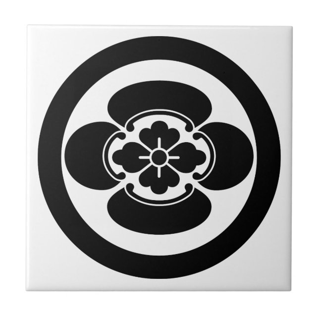 Azulejo De Cerâmica Mokko em um círculo (Frente)