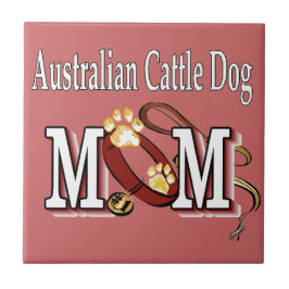 Azulejo De Cerâmica MOM de Cães de Bovinos Australiano