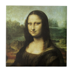 Azulejo De Cerâmica Mona Lisa por Leonardo da Vinci, Arte Renascentist