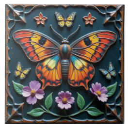 Azulejo De Cerâmica Monarca Colorida