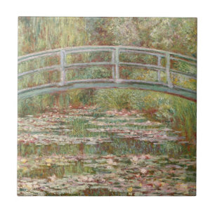 Azulejo De Cerâmica Monet: A ponte japonesa