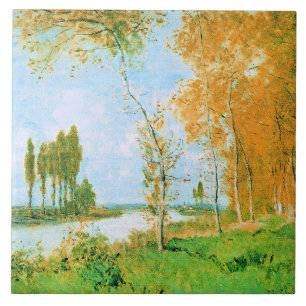 Azulejo De Cerâmica Monet - A Primavera em Argenteuil,
