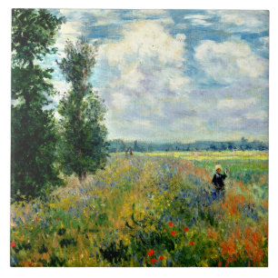 Azulejo De Cerâmica Monet - Campo de Papoulas, Argenteuil