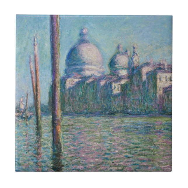 Azulejo De Cerâmica Monet - Le Grand Canal (Frente)