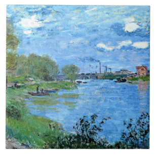 Azulejo De Cerâmica Monet - The Banks of the Seine at la Grand Jatte,