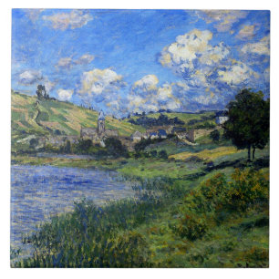 Azulejo De Cerâmica Monet - Vetheuil, Paysage