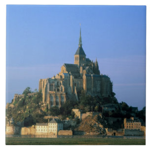 Azulejo De Cerâmica Mont St Michel, Mancha, Normandia, França