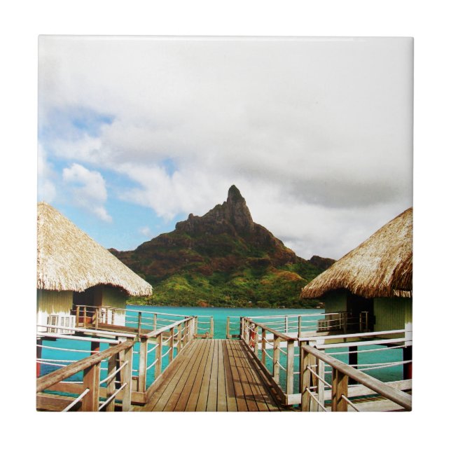 Azulejo De Cerâmica Montagem Otemanu (Frente)