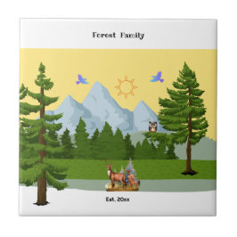 Azulejo De Cerâmica Montanha