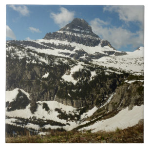 Azulejo De Cerâmica Montanha Reynolds desde Logan Pass no Glacier Park