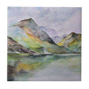 Azulejo De Cerâmica Montanhas escocesas