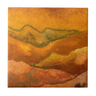 Azulejo De Cerâmica Montanhas novas de Appalachia no nascer do sol cas