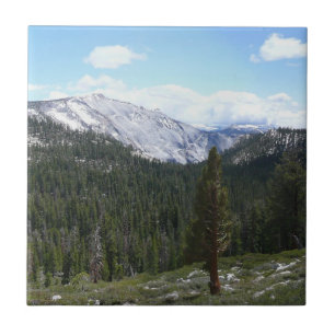 Azulejo De Cerâmica Montanhas Sierra Nevada II vistas de Yosemite