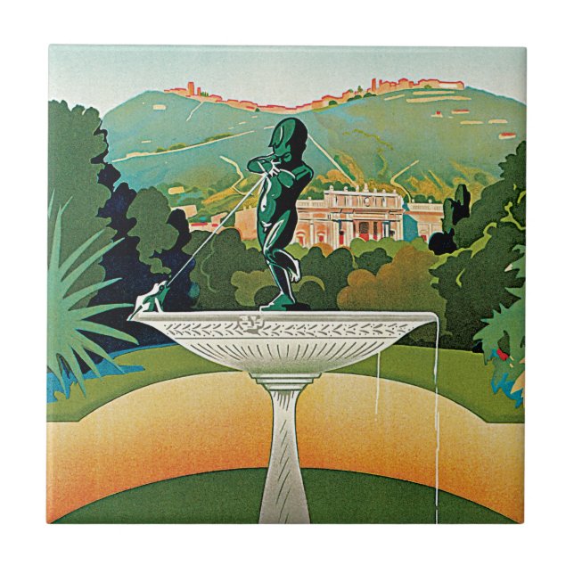 Azulejo De Cerâmica Montecatini (Frente)