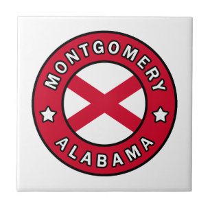 Azulejo De Cerâmica Montgomery Alabama