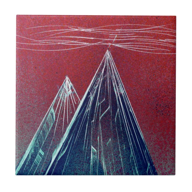 Azulejo De Cerâmica Monumental Mound (Frente)