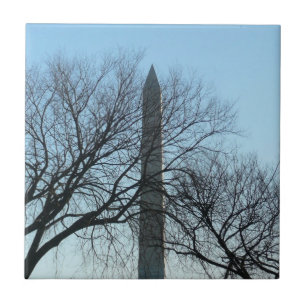 Azulejo De Cerâmica Monumento a Washington em Fotografia Viagem de inv