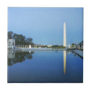 Azulejo De Cerâmica Monumento a Washington, Piscina Refletora, Washing