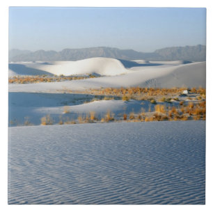 Azulejo De Cerâmica Monumento Nacional White Sands, Dunas Transversais