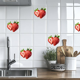 Azulejo De Cerâmica Morango