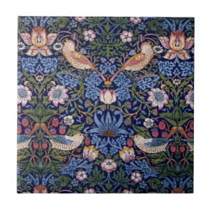 Azulejo De Cerâmica Morango Thef, William Morris