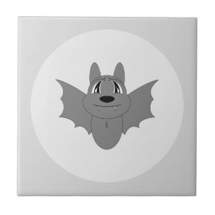 Azulejo De Cerâmica Morcego Pequeno Fofo