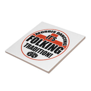 Azulejo De Cerâmica Morris Dança, Tradição