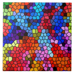 Azulejo De Cerâmica Mosaico colorido