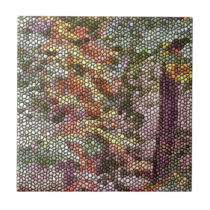 AZULEJO DE CERÂMICA MOSAICO DA ÁRVORE