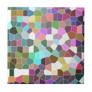 Azulejo De Cerâmica Mosaico da flor